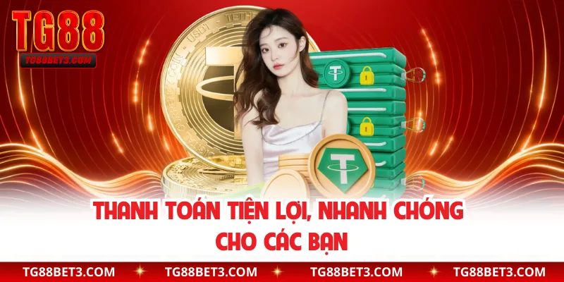 Thanh toán tiện lợi, nhanh chóng cho các bạn